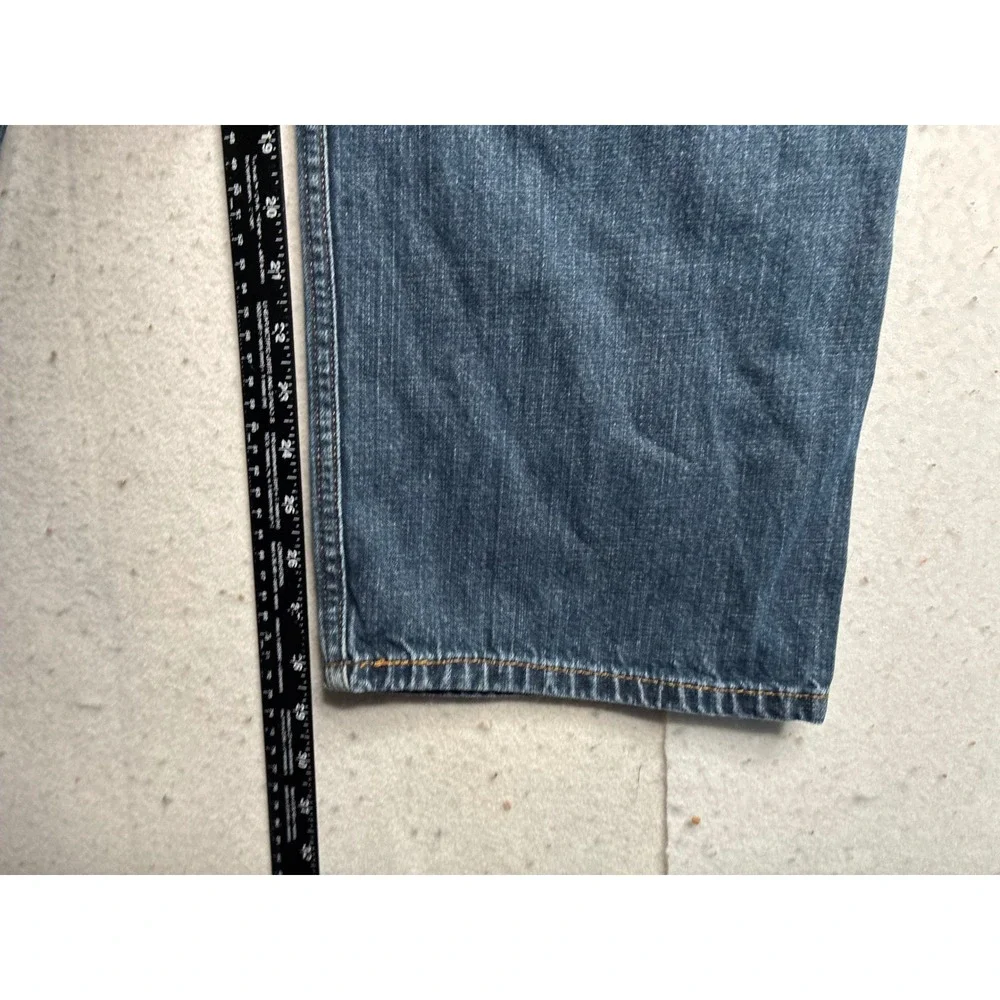 Levis 569 Loose Straight Leg Jeans Mens 36x30 Blue Denim Medium Wash 00569-0041